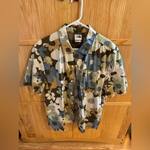 North Face button down
